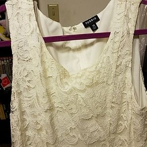 White lace Torrid dress